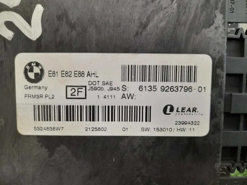 Centralina LUCI Interne 61359263796 Bmw Serie 1 E81 Berlina 2005