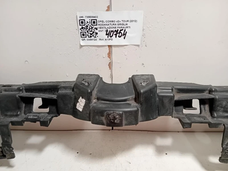 Modanatura Griglia Ventilazione Paraurti ANT 735539402 Opel Combo D TOUR 2012