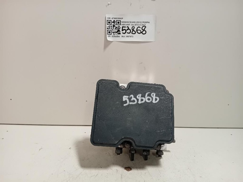 Pompa ABS ANT 476603593P Nissan Nv400 2012