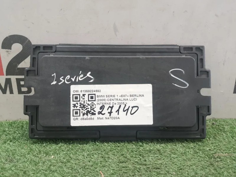Centralina LUCI Interne 61359224592 Bmw Serie 1 E87 Berlina 2005