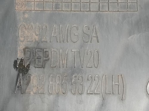 Modanatura Griglia Ventilazione Paraurti ANT SX