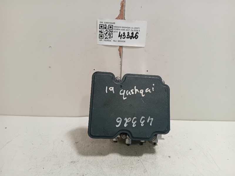 Pompa ABS ANT 2265106455 Nissan Qashqai I 2007