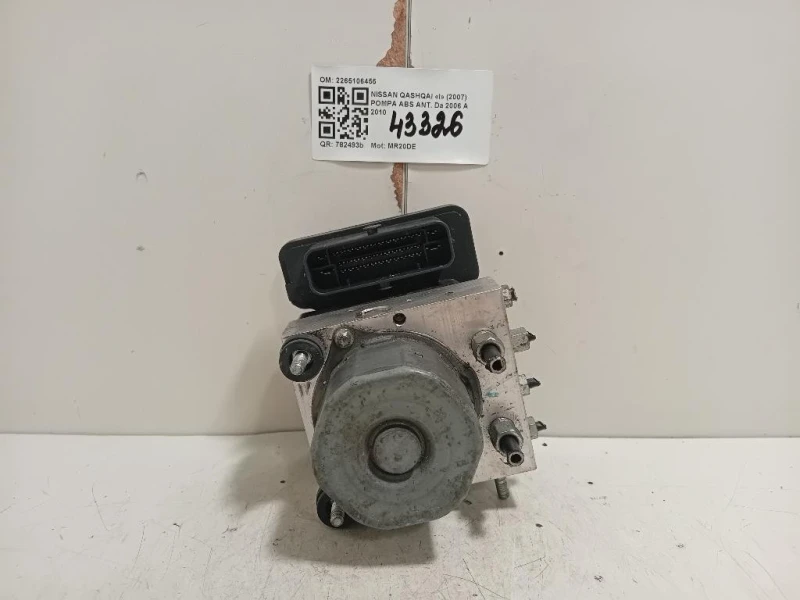 Pompa ABS ANT 2265106455 Nissan Qashqai I 2007