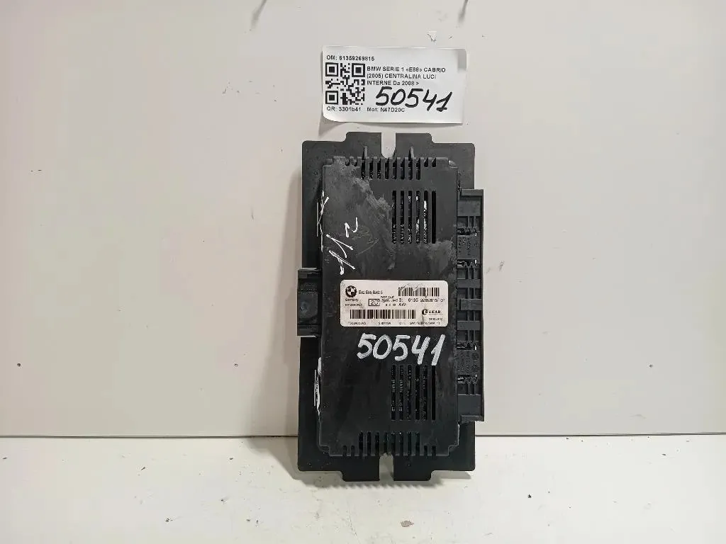 Centralina LUCI Interne 61359269815 Bmw Serie 1 E88 Cabrio 2005
