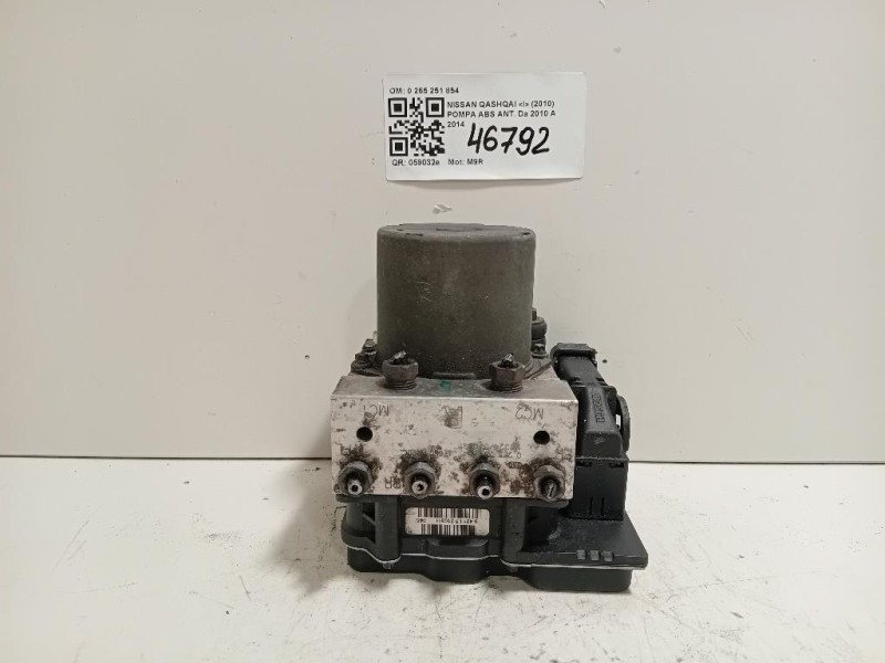 Pompa ABS ANT 0 265 251 854 0265251854 Nissan Qashqai I 2010