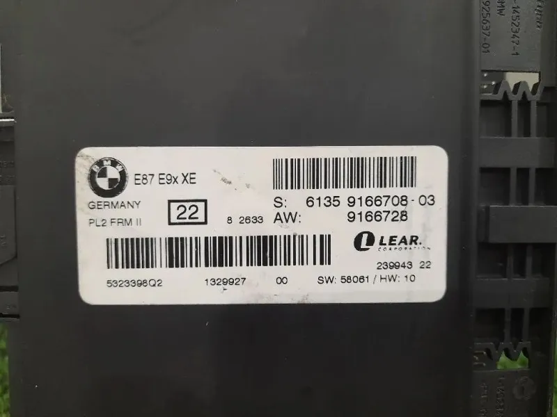 Centralina LUCI Interne 61359166708 Bmw Serie 3 E92 Coupe 2007
