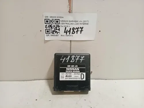 Centralina LUCI Interne 253C0 HV00A Nissan Qashqai II 2017