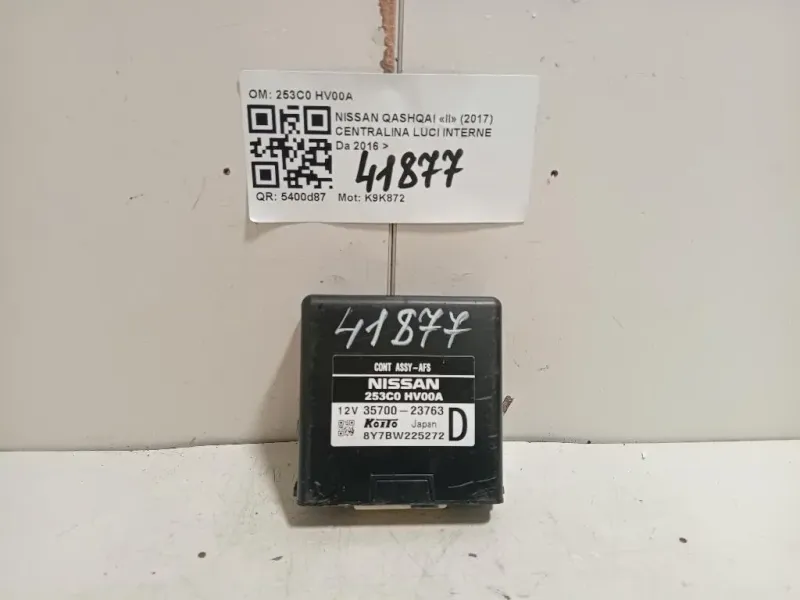 Centralina LUCI Interne 253C0 HV00A Nissan Qashqai II 2017