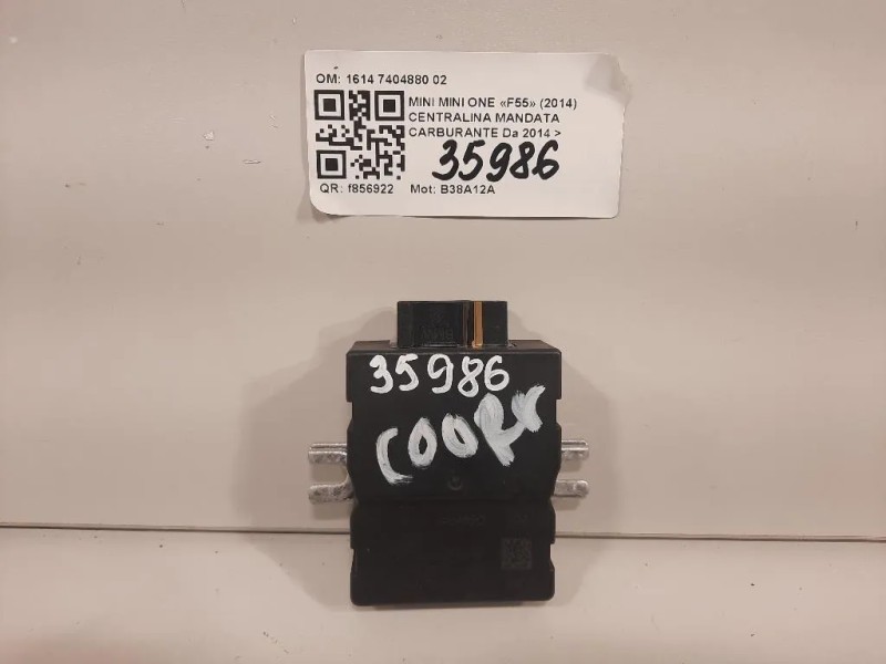 Centralina Mandata Carburante 1614 7404880 02 Mini MINI ONE F55 2014