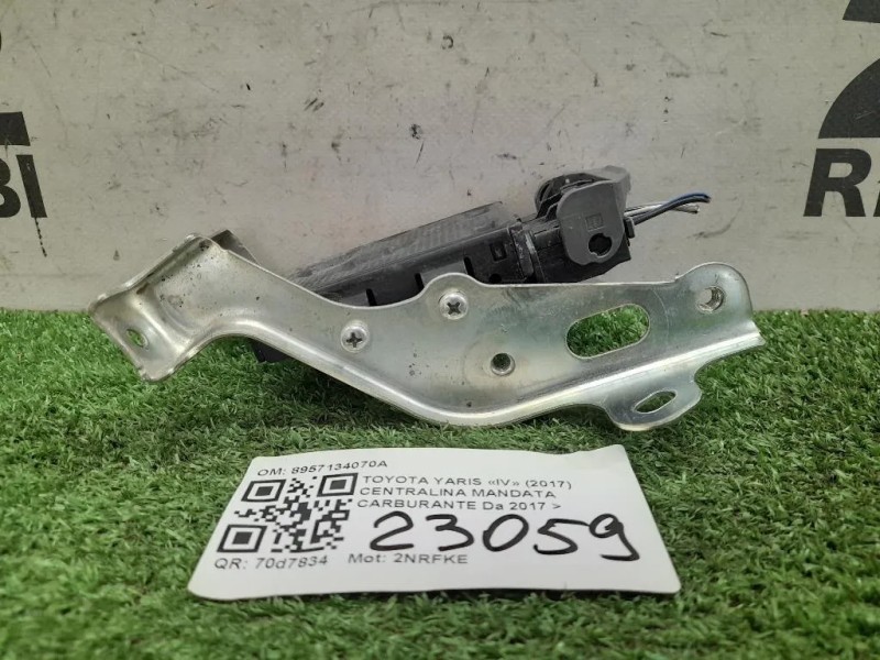 Centralina Mandata Carburante 8957134070A Toyota Yaris IV 2017