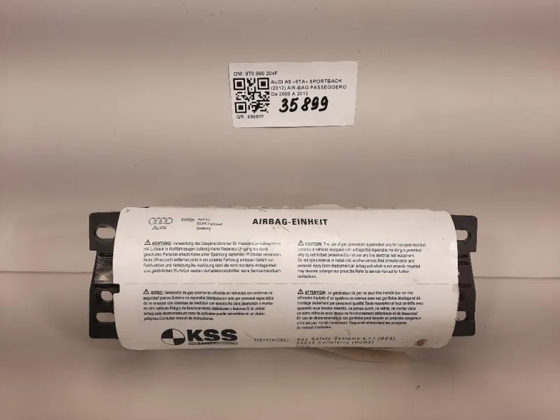 Air-bag Passeggero 8T0 880 204F Audi A5 8TA Sportback 2012