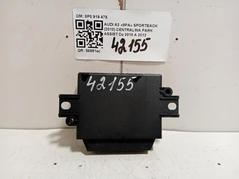 Centralina PARK Assist 8P0 919 475 Audi A3 8PA Sportback 2010