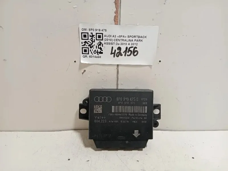 Centralina PARK Assist 8P0 919 475 Audi A3 8PA Sportback 2010