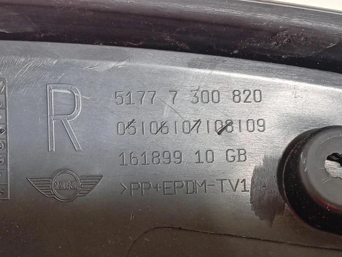 Modanatura Paracolpi Parafango ANT DX 5177 7300820 Mini MINI Cooper F56 2014