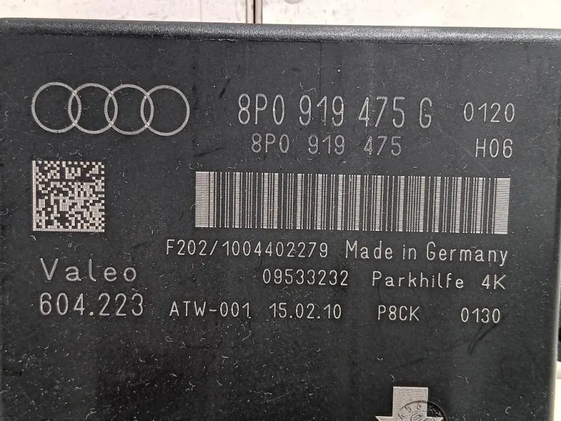 Centralina PARK Assist 8P0 919 475 Audi A3 8PA Sportback 2010