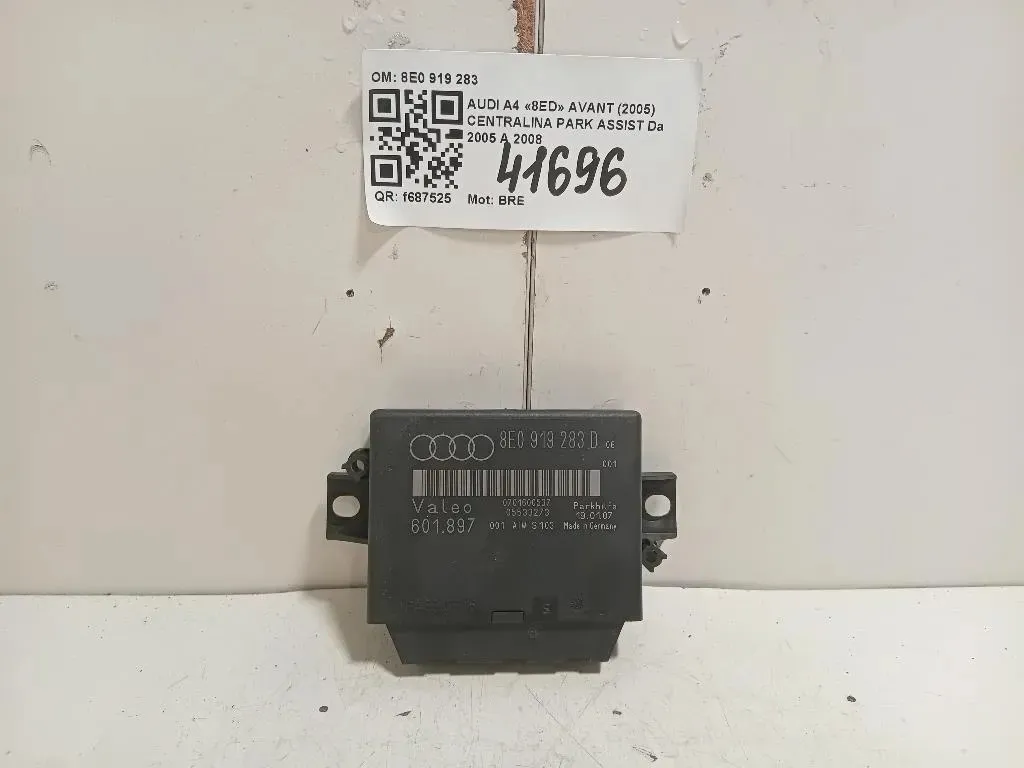 Centralina PARK Assist 8E0 919 283 Audi A4 8ED Avant 2005