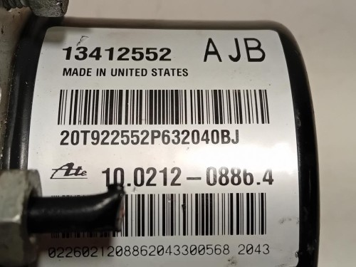 Pompa ABS ANT 13412552 Opel Astra J 2010