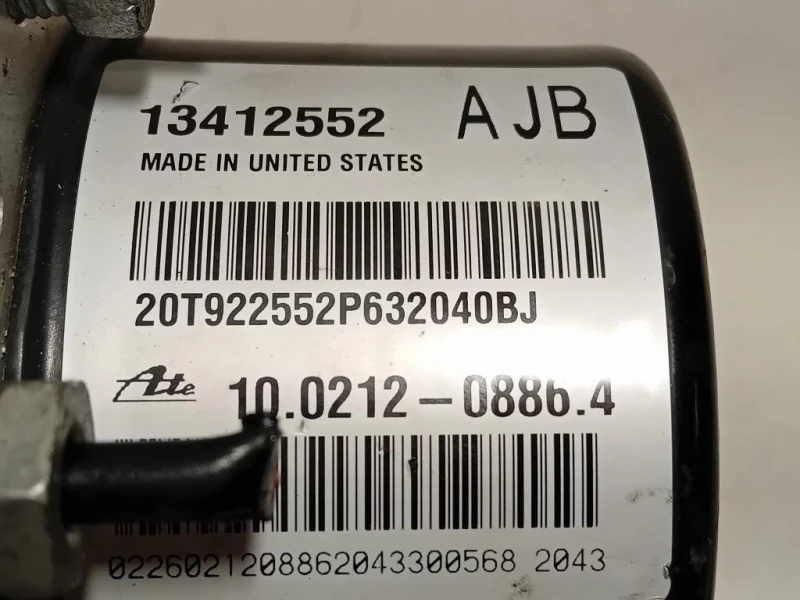 Pompa ABS ANT 13412552 Opel Astra J 2010