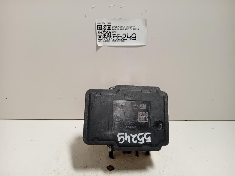 Pompa ABS ANT 13412552 Opel Astra J 2010