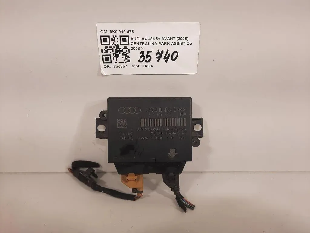 Centralina PARK Assist 8K0 919 475 Audi A4 8K5 Avant 2008