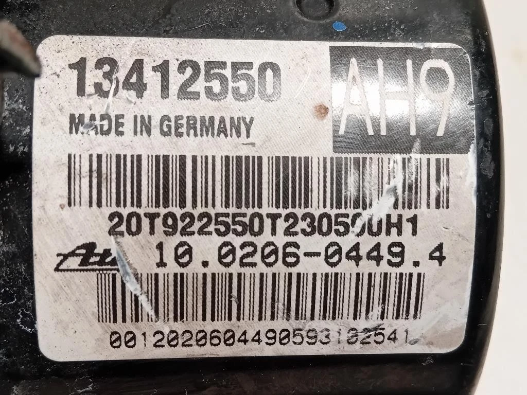 Pompa ABS ANT 13412550 Opel Astra J 2010