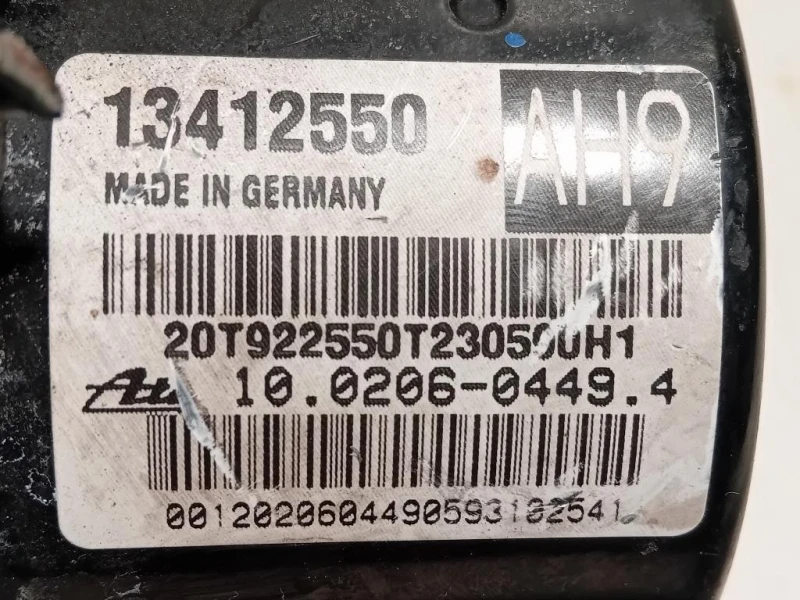 Pompa ABS ANT 13412550 Opel Astra J 2010