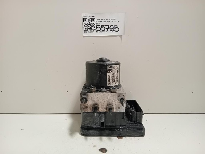Pompa ABS ANT 13412550 Opel Astra J 2010