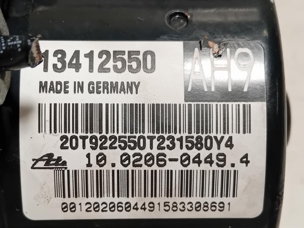 Pompa ABS ANT 13412550 Opel Astra J 2012