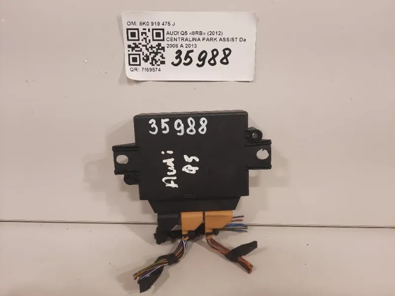 Centralina PARK Assist 8K0 919 475 J Audi Q5 8RB 2012