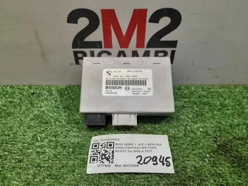 Centralina PARK Assist 66209225825 Bmw Serie 1 E87 Berlina 2005