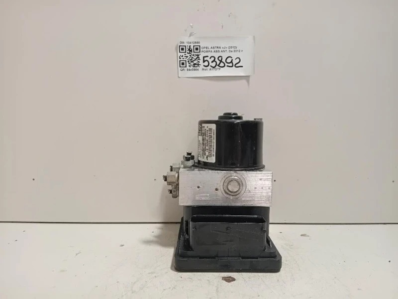 Pompa ABS ANT 13412550 Opel Astra J 2012