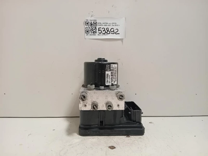 Pompa ABS ANT 13412550 Opel Astra J 2012
