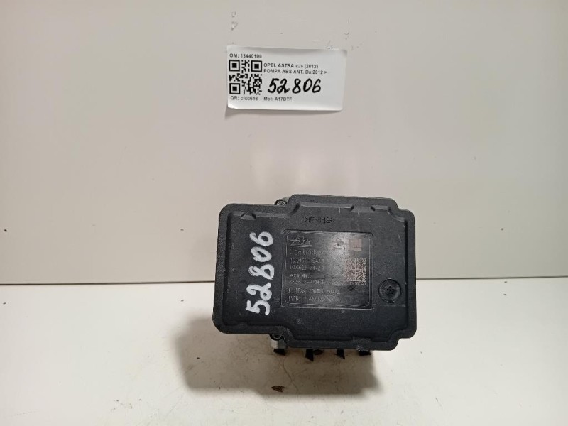 Pompa ABS ANT 13440100 Opel Astra J 2012