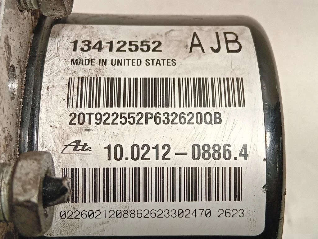 Pompa ABS ANT 13412552 Opel Astra J 2012