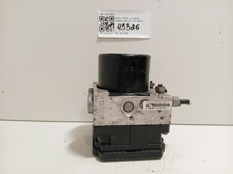 Pompa ABS ANT 13412552 Opel Astra J 2012