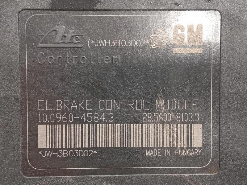 Pompa ABS ANT 13412550 Opel Astra J 2012