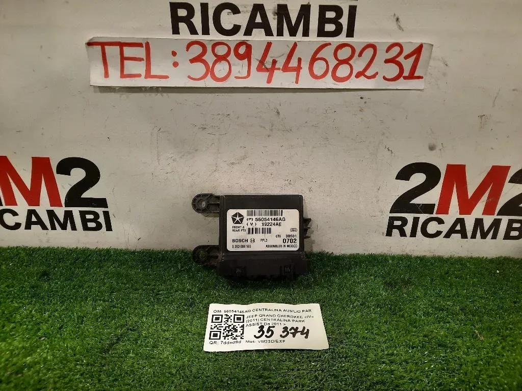 Centralina PARK Assist 56054146AG CENTRALINA AUSILIO PARCHEGGIO Jeep Grand Cherokee IV 2011