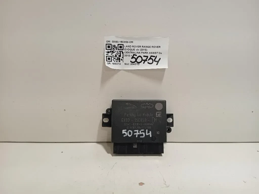 Centralina PARK Assist GX63-15C859-DM Land Rover Range Rover Evoque I 2015