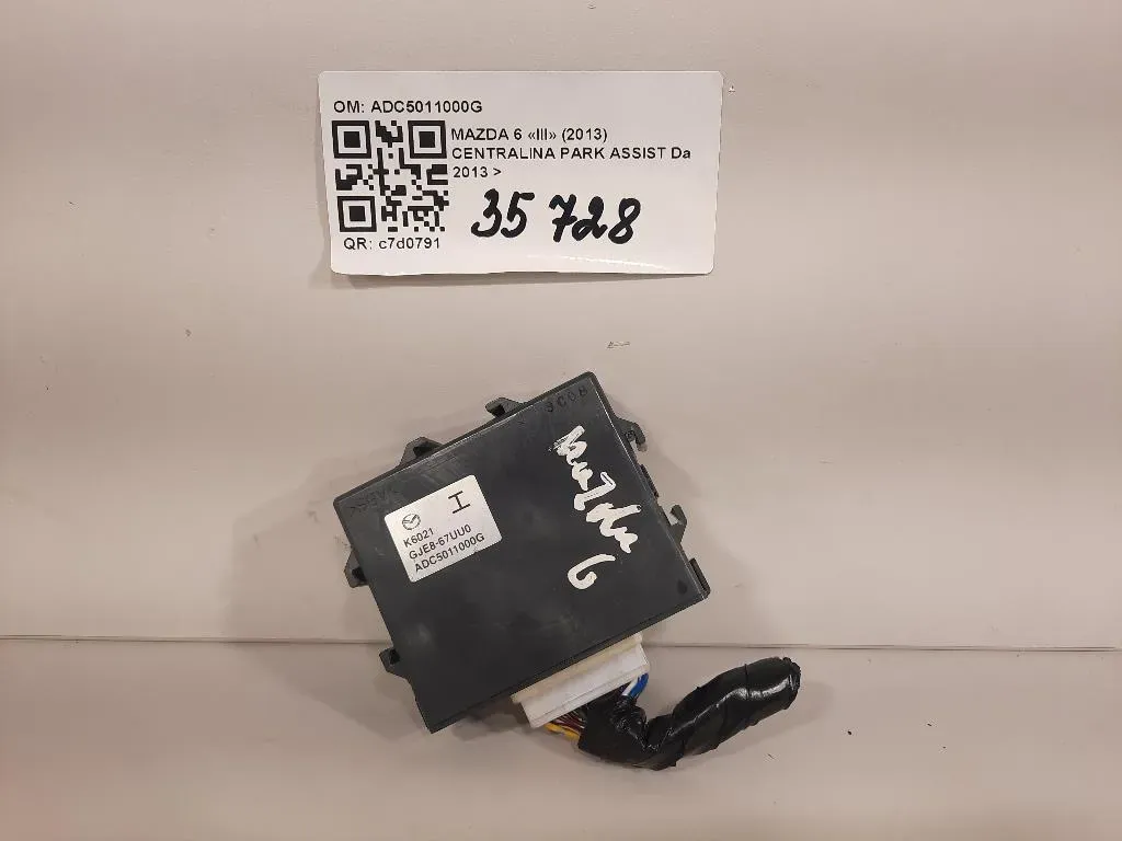 Centralina PARK Assist ADC5011000G Mazda 6 III 2013