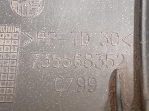 Modanatura Paracolpi Parafango ANT SX