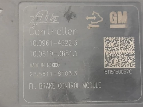 Pompa ABS ANT 13356789 Opel Astra J 2012