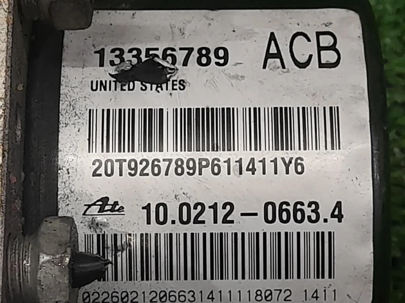 Pompa ABS ANT 13356789 Opel Astra J 2012