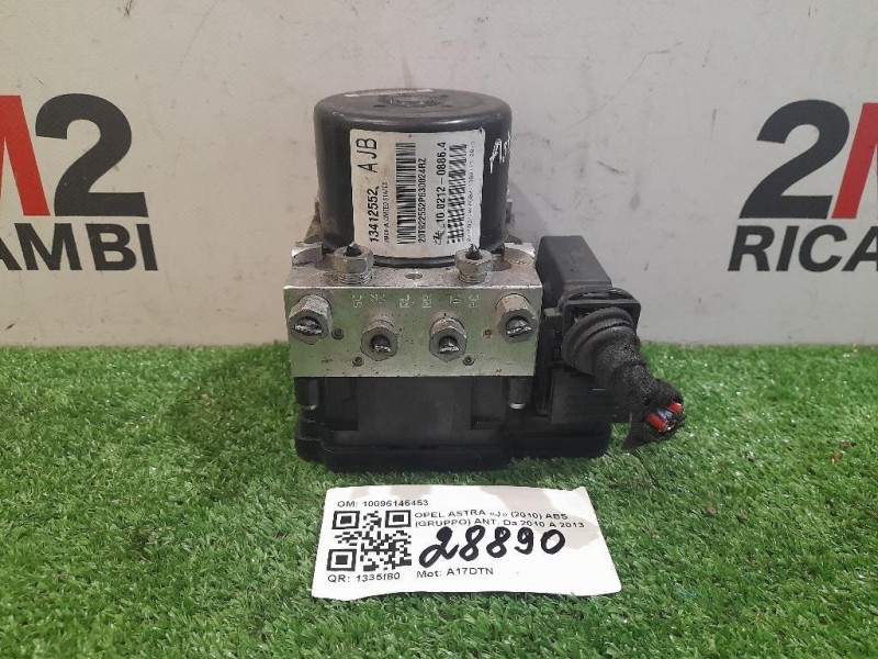 ABS Gruppo ANT 10096145453 Opel Astra J 2010
