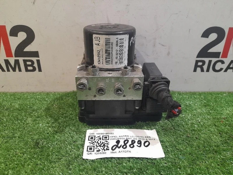 ABS Gruppo ANT 10096145453 Opel Astra J 2010