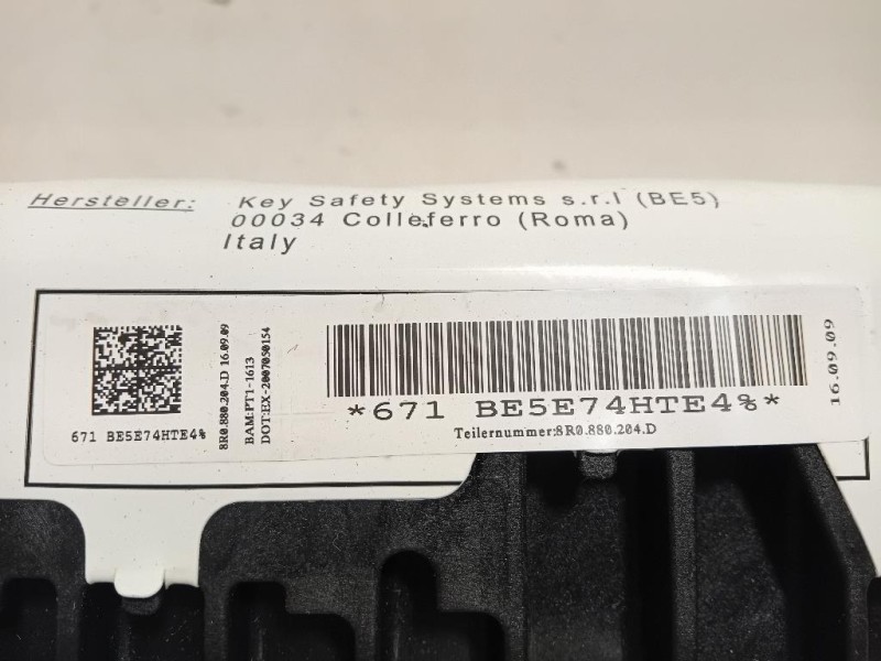 Air-bag Passeggero 8R0880204D Audi Q5 8RB 2009