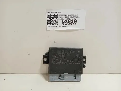 Centralina PARK Assist A0009001708 Mercedes Classe GLE W166 2015