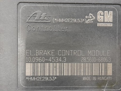 Pompa ABS ANT 13370782 Opel Astra J 2012