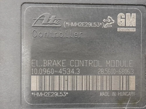 Pompa ABS ANT 13370782 Opel Astra J 2012