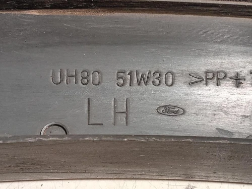 Modanatura Paracolpi Parafango ANT SX UH80 51W30 Ford Ranger I 1999