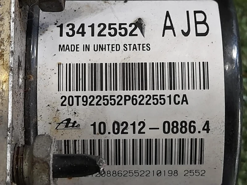 Pompa ABS ANT 13412552 Opel Astra J 2012